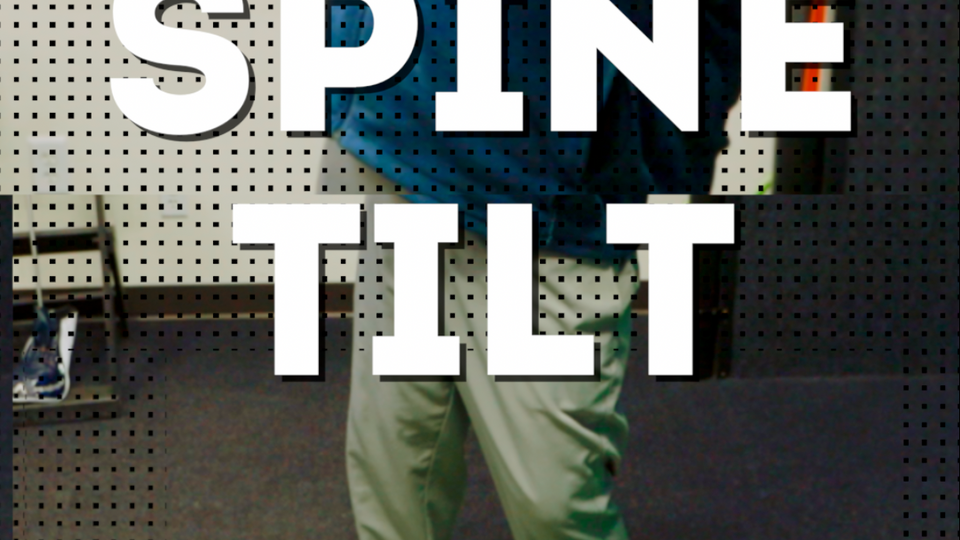Golf Posture - Spine Tilt
